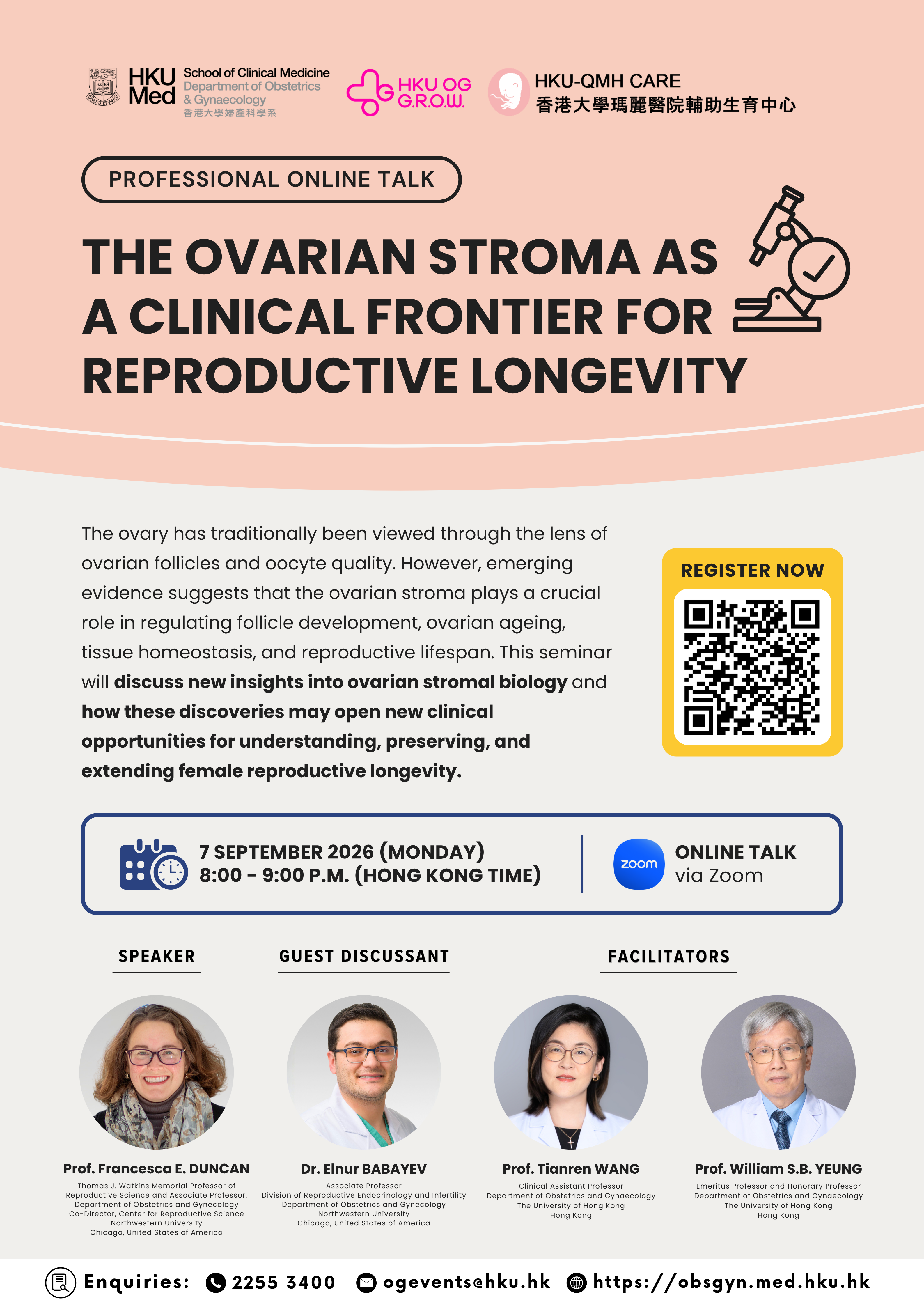 Poster: The Ovarian Stroma as a Clinical Frontier for Reproductive Longevity